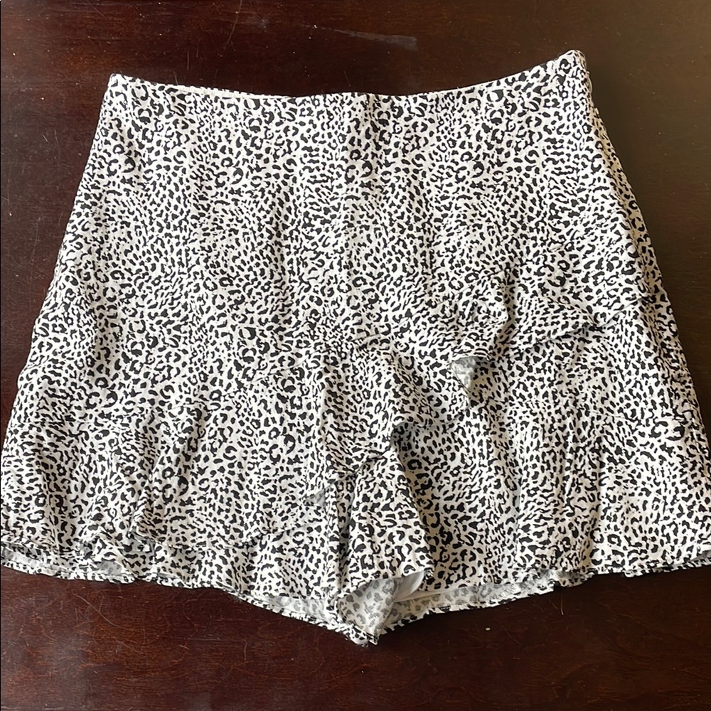 Leopard Print Women's Shorts